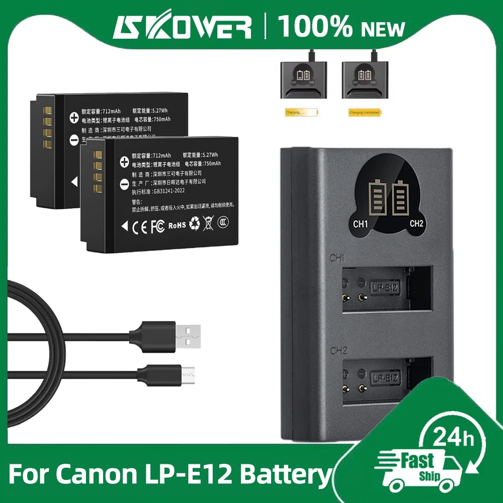 Baterai Kamera LP-E12 Baru unt - Canon Camera Eos M50 Mark Ii ulasan dan harga