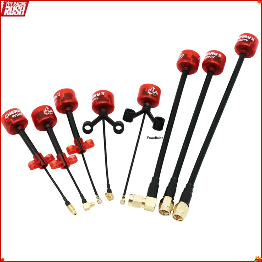 Antena FPV RUSHFPV Cherry/Ante - Drone Racing Antenna ulasan dan harga