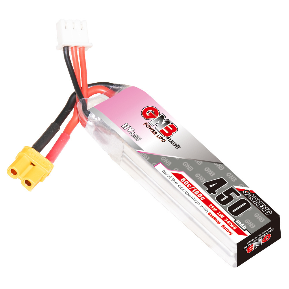 GNB baterai LiPo HV 2S 7.6V 45 - Drone Racing Battery ulasan dan harga
