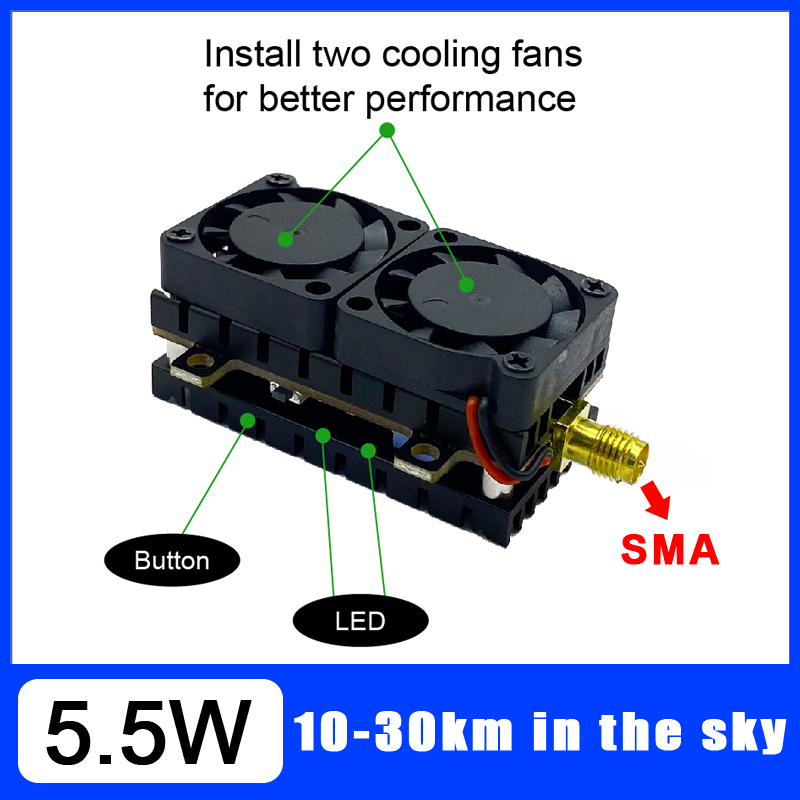 Pemancar Video Jarak Jauh 5.8G - Drone Racing Vtx ulasan dan harga